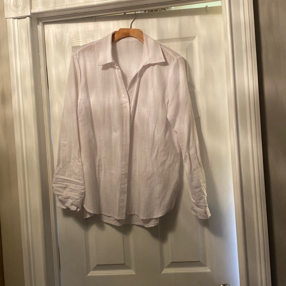 with linen top